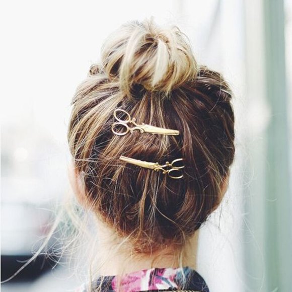 NWOT Scissor Hair Pins - Picture 2 of 3